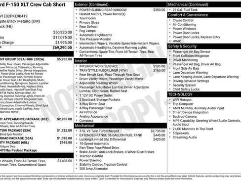 Used 2023 Ford F150 XLT w/ Equipment Group 302A High AWD/4WD image 6