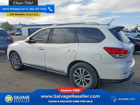 Used 2014 Nissan Pathfinder SL w/ Trailer Tow Package FWD image 3
