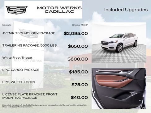 Used 2019 Buick Enclave Avenir w/ Avenir Technology Package image 4