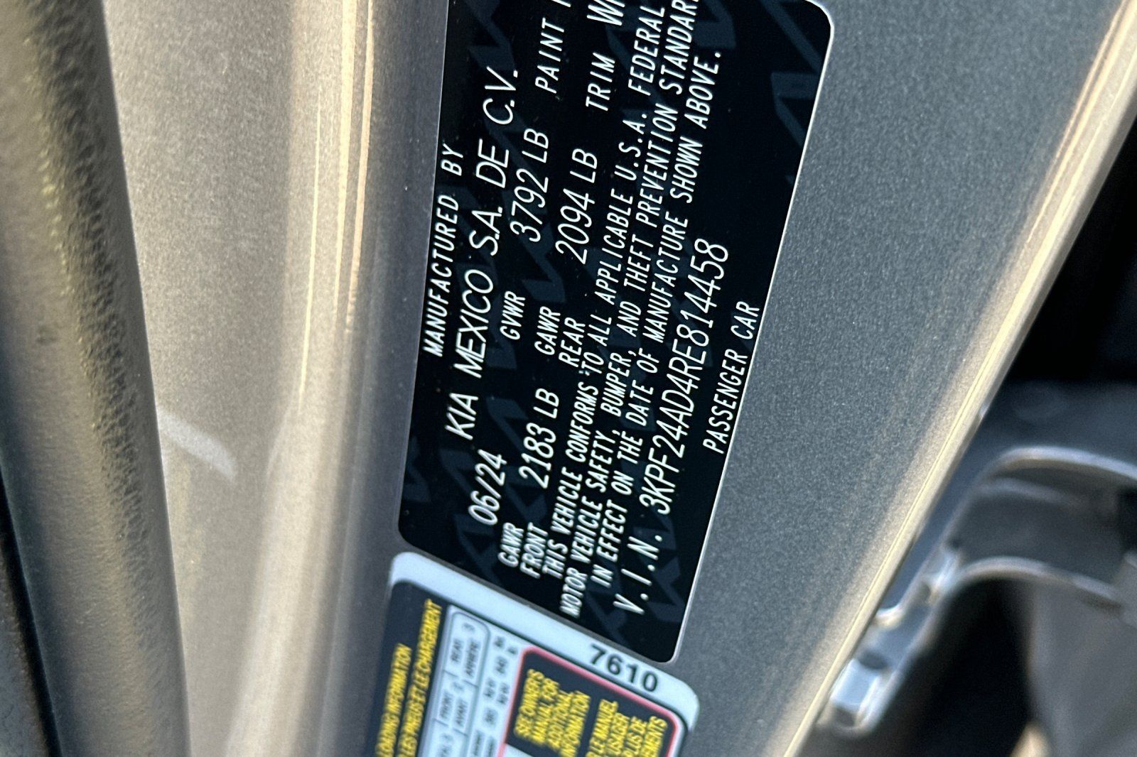 Used 2024 Kia Forte LXS FWD image 27