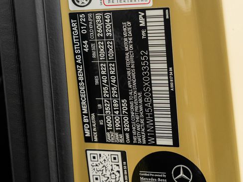 Used 2025 Mercedes-Benz G 63 AMG 4MATIC image 59