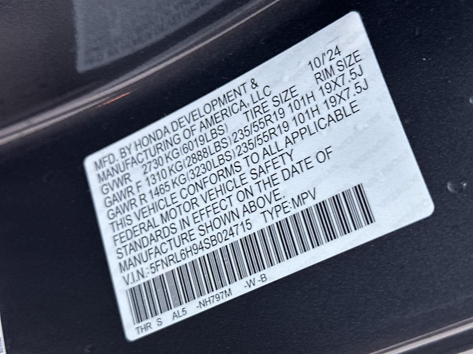 Used 2025 Honda Odyssey Elite image 22