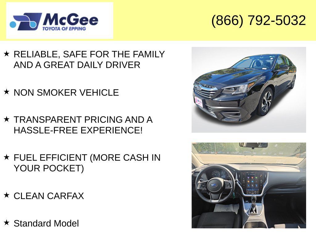 Used 2022 Subaru Legacy Premium AWD/4WD image 4