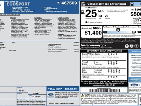 Used 2022 Ford EcoSport S image 4