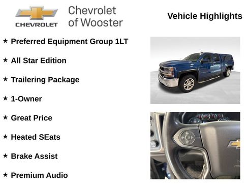 Used 2016 Chevrolet Silverado 1500 LT w/ All Star Edition AWD/4WD image 2