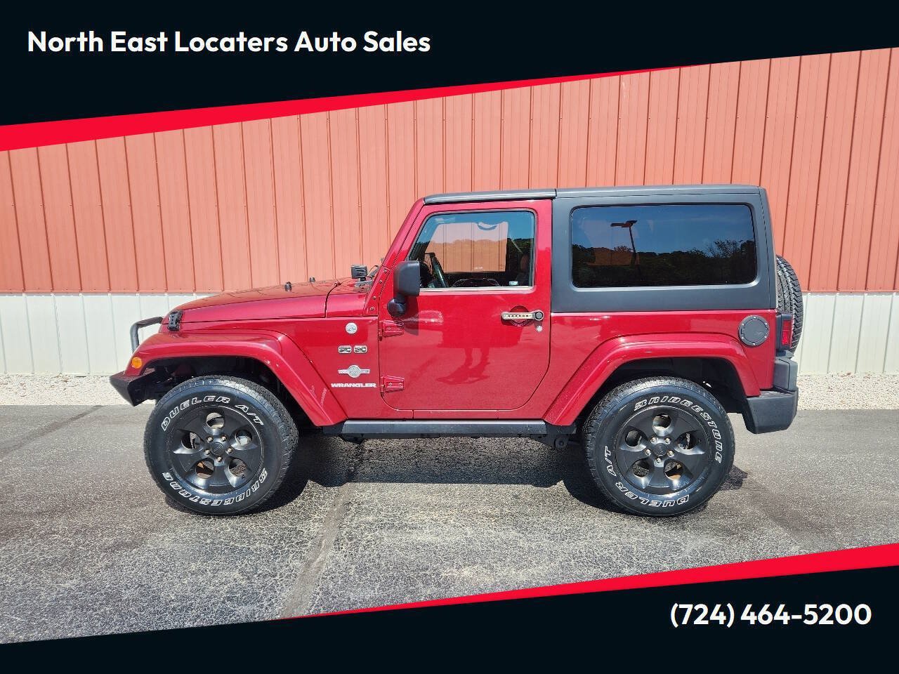 Used 2012 Jeep Wrangler Sport AWD/4WD image 1