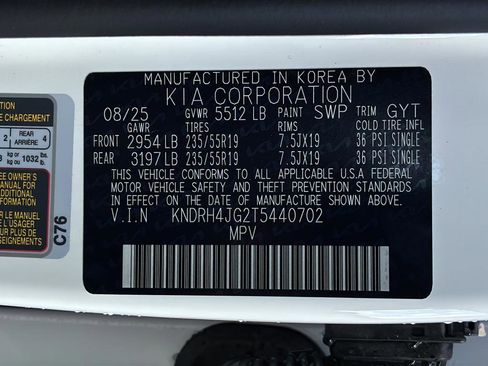 New 2026 Kia Sorento EX w/ EX Premium Package FWD image 31