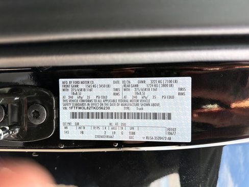 New 2026 Ford F150 XLT w/ Equipment Group 302A MID image 29