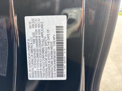 New 2026 Honda Odyssey EX-L image 16