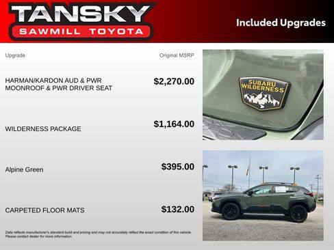 Used 2024 Subaru Crosstrek 2.5i Wilderness w/ Wilderness Package image 31