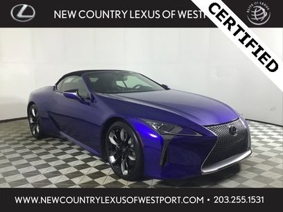 Used 2024 Lexus LC 500 Convertible