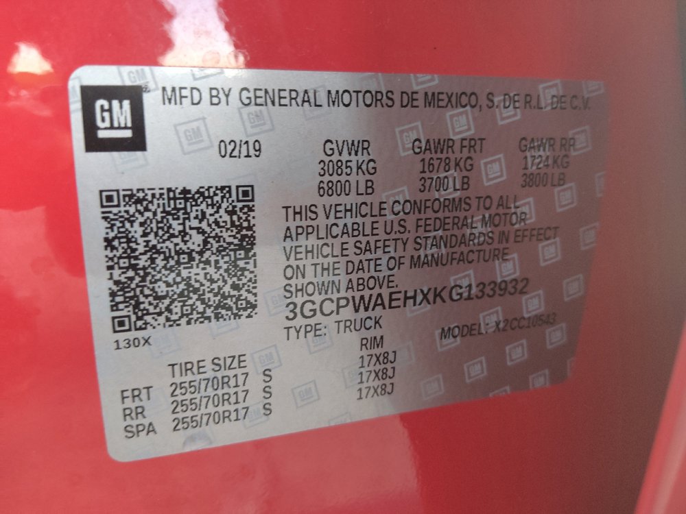 Used 2019 Chevrolet Silverado 1500 W/T RWD image 33