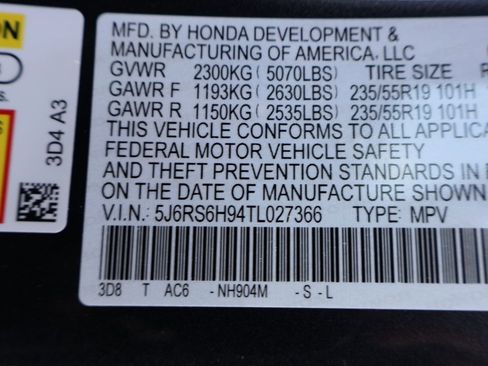 New 2026 Honda CR-V Sport Touring image 36