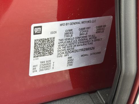 New 2026 GMC Yukon XL Elevation w/ Elevation Premium Package AWD/4WD image 42