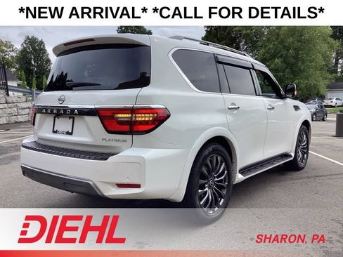 Used 2023 Nissan Armada Platinum w/ Captain's Chairs Package AWD/4WD image 7
