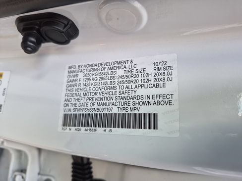 Used 2022 Honda Pilot Touring image 39