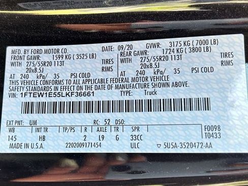 Used 2020 Ford F150 Lariat image 10