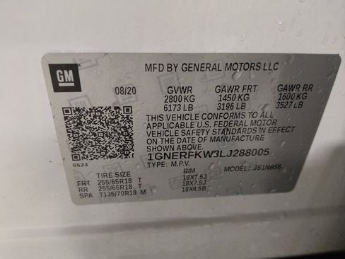 Used 2020 Chevrolet Traverse LS image 33