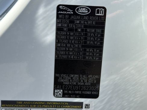 New 2026 Land Rover Defender 110 X-Dynamic SE AWD/4WD image 19