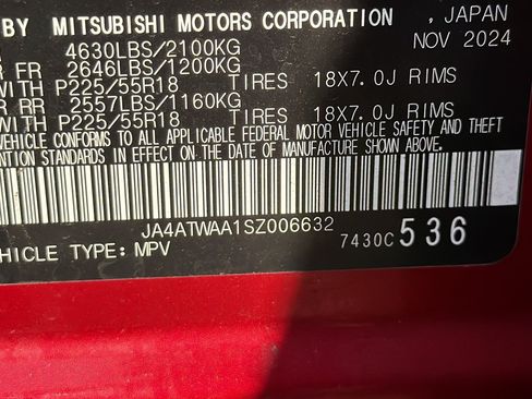 Used 2025 Mitsubishi Eclipse Cross SE AWD/4WD image 3