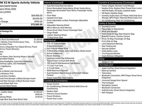 Used 2021 BMW X3 M image 5