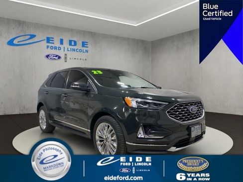 Certified 2023 Ford Edge Titanium w/ Equipment Group 301A AWD/4WD image 1