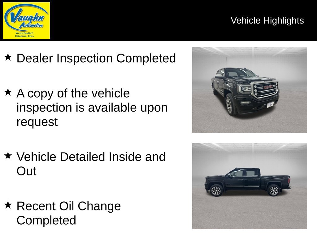 Used 2016 GMC Sierra 1500 SLT w/ SLT Premium Package AWD/4WD image 2