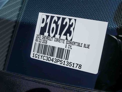Used 2023 Chevrolet Corvette Stingray Premium Conv w/ Z51 Performance Package RWD image 30