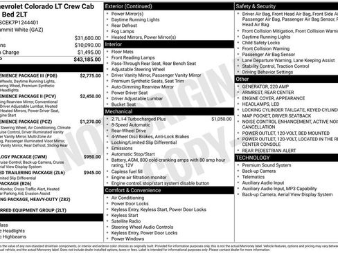 Used 2023 Chevrolet Colorado LT w/ LT Convenience Package III RWD image 6