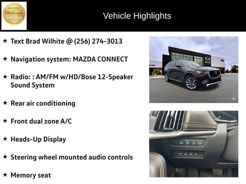 Certified 2026 MAZDA CX-90 3.3 Turbo w/ Premium Plus Pkg AWD/4WD image 6