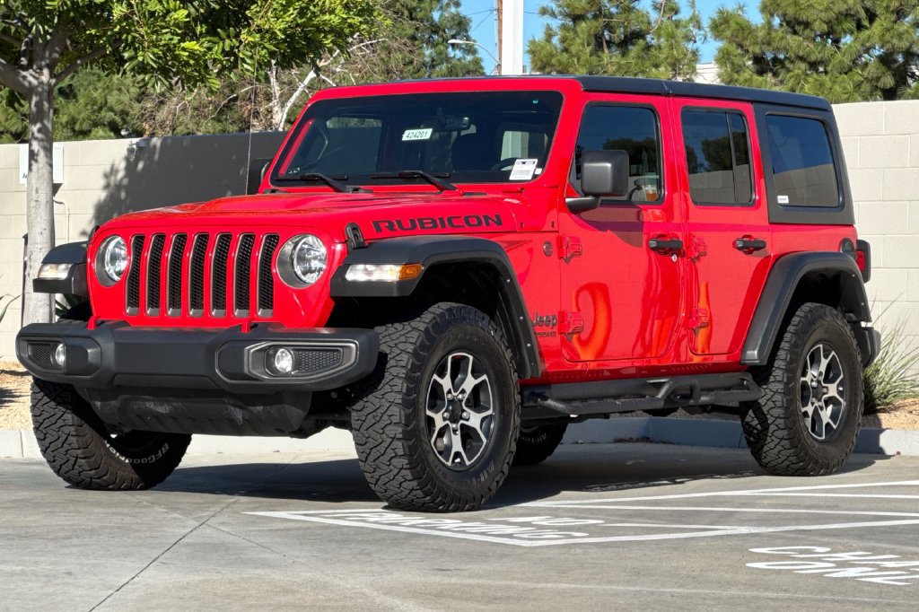 Used 2021 Jeep Wrangler Unlimited Rubicon AWD/4WD image 12