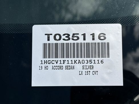 Used 2019 Honda Accord LX image 14