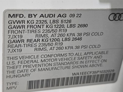 Used 2023 Audi Q3 2.0T Premium Plus w/ Premium Plus Package image 33