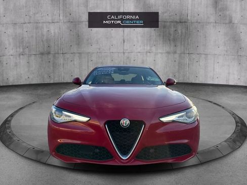 Used 2017 Alfa Romeo Giulia Ti w/ TI Lusso Light Wood Package RWD image 2