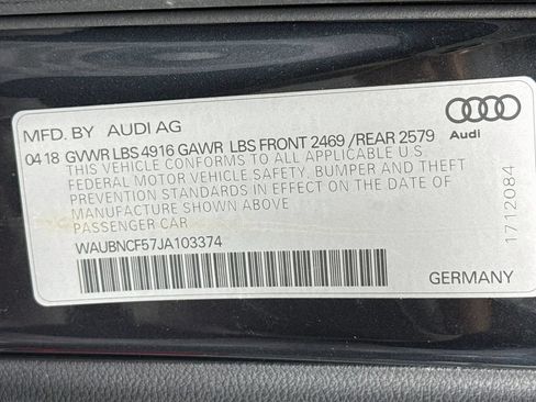 Used 2018 Audi A5 2.0T Premium Plus w/ Premium Plus AWD/4WD image 43
