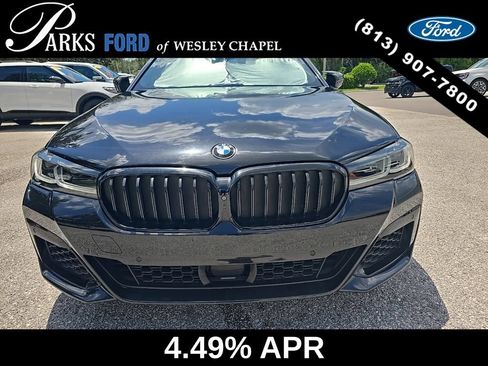Used 2021 BMW M550i xDrive w/ Executive Package AWD/4WD image 1