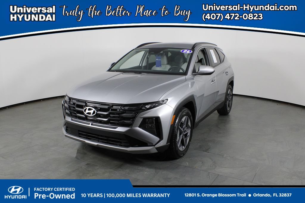Certified 2026 Hyundai Tucson SEL Plus FWD 360° Tour
