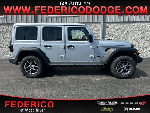 Used 2024 Jeep Wrangler Unlimited Sport image 1