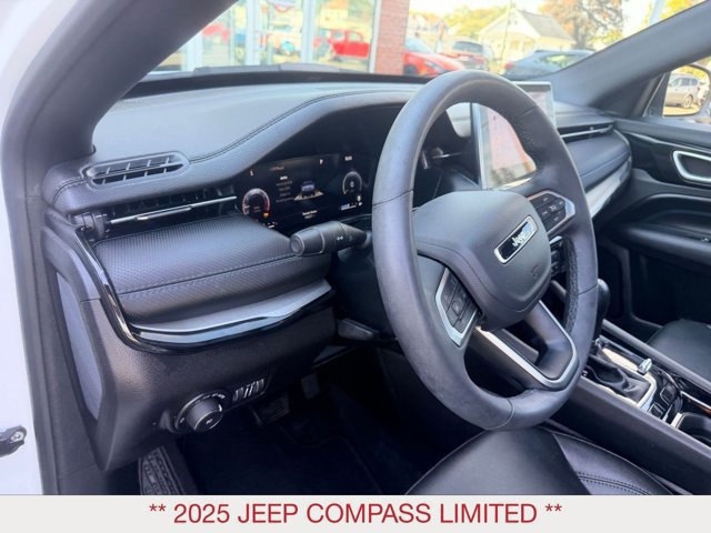 Certified 2025 Jeep Compass Limited w/ High Altitude Package AWD/4WD image 11