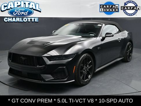 Used 2025 Ford Mustang GT Premium w/ Mustang Nite Pony Package RWD image 2