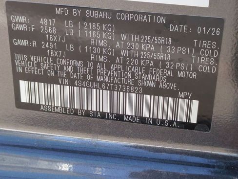 New 2026 Subaru Crosstrek 2.5i Limited image 33