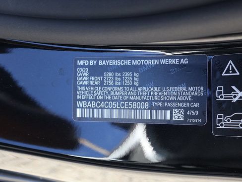 Used 2020 BMW M850i xDrive Coupe w/ M Carbon Exterior Package AWD/4WD image 49