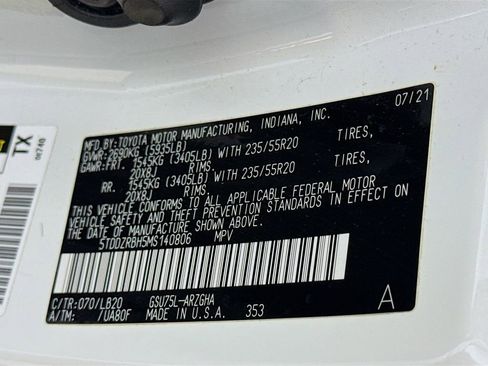 Used 2021 Toyota Highlander Limited image 32