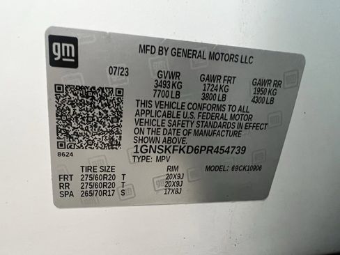 Used 2023 Chevrolet Suburban Premier image 62