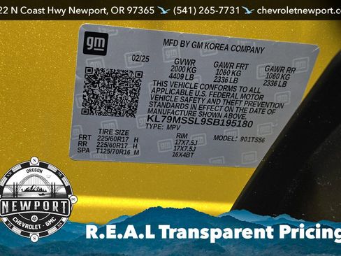 New 2025 Chevrolet TrailBlazer ACTIV w/ Convenience Package image 23