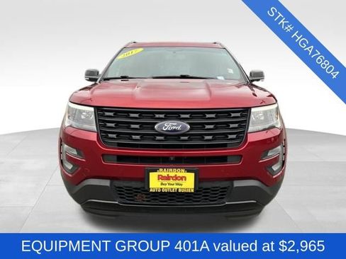 Used 2017 Ford Explorer Sport w/ Equipment Group 401A image 2