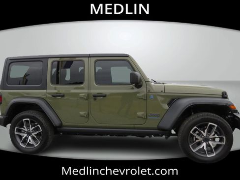 Used 2025 Jeep Wrangler Unlimited Sport S 4xe w/ Convenience Group AWD/4WD image 1