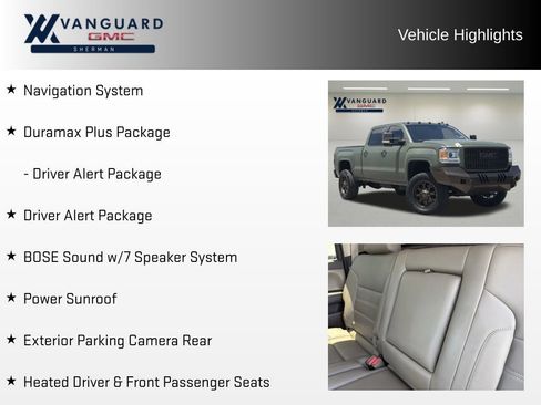 Used 2015 GMC Sierra 2500 Denali w/ Duramax Plus Package AWD/4WD image 5