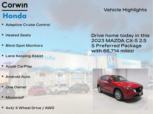 Used 2023 MAZDA CX-5 AWD 2.5 S image 6
