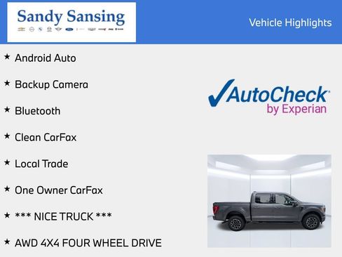 Used 2023 Ford F150 XLT w/ Equipment Group 302A High AWD/4WD image 7